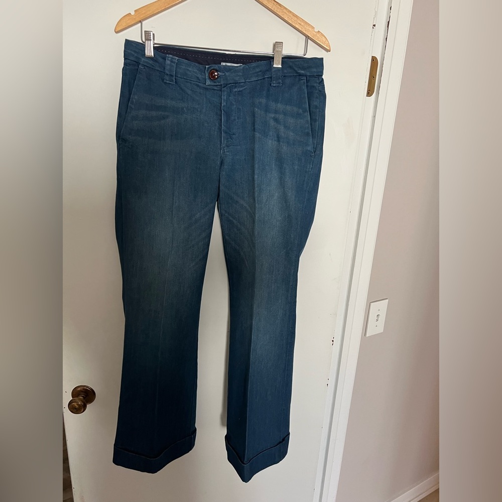2008 BANANA REPUBLIC WIDE LEG JEANS